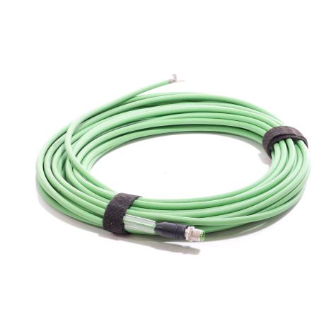 Sensorleitung M12 Männliche D-Cod. Mit Kabel Abgeschirmt  